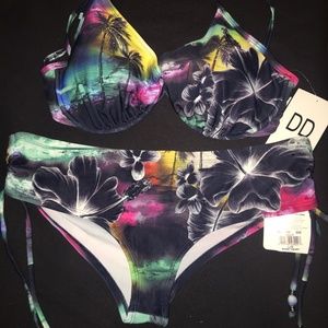 Body Glove Tropical Print Bikini